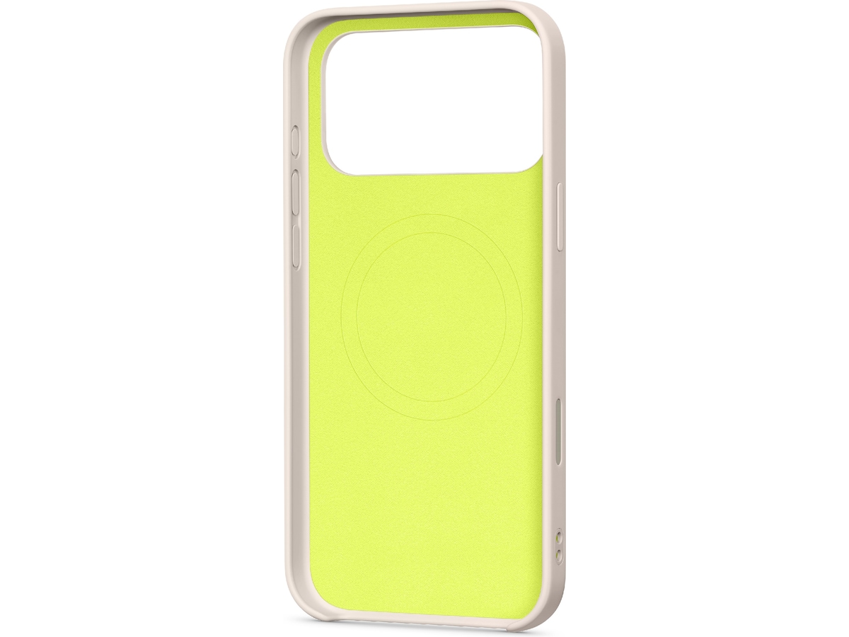 Apple iPhone 17 Pro Max Beats Kickstand deksel med MagSafe (kalkstein) Deksel til mobiltelefon