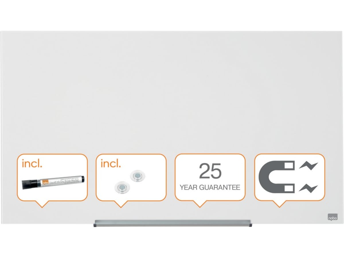 Nobo Glasstavle Widescreen 45" Glasstavler