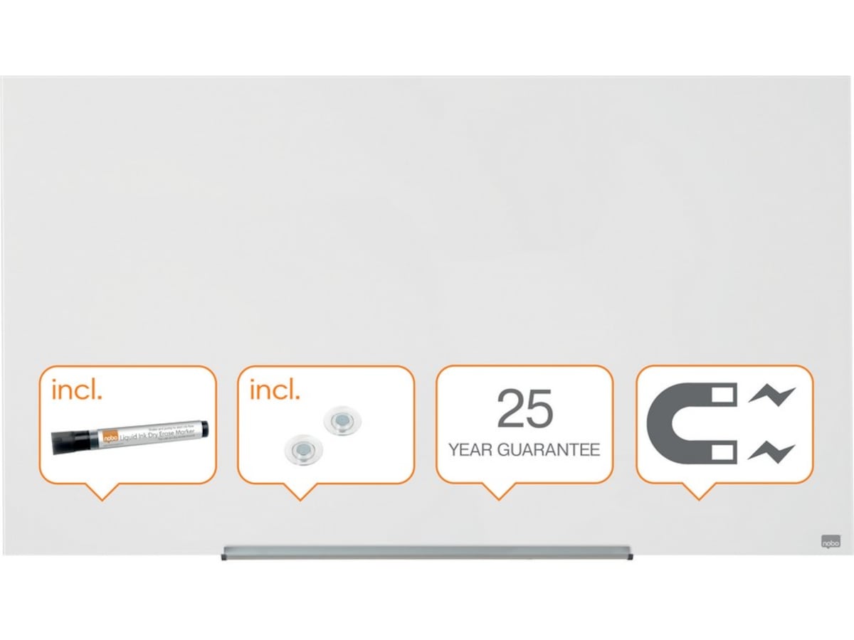 Nobo Glasstavle Widescreen 57" Glasstavler