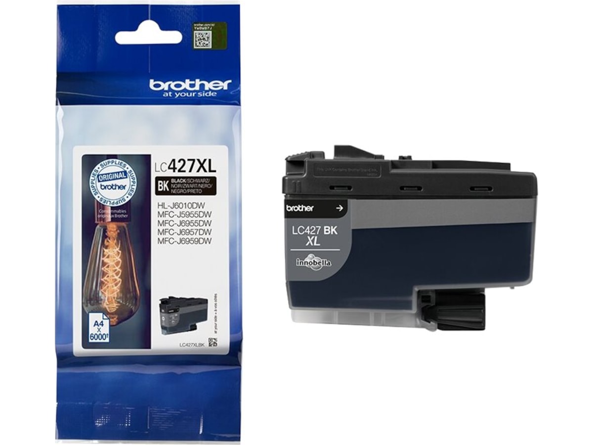 Brother blekk LC427XLBK Sort Blekkpatroner