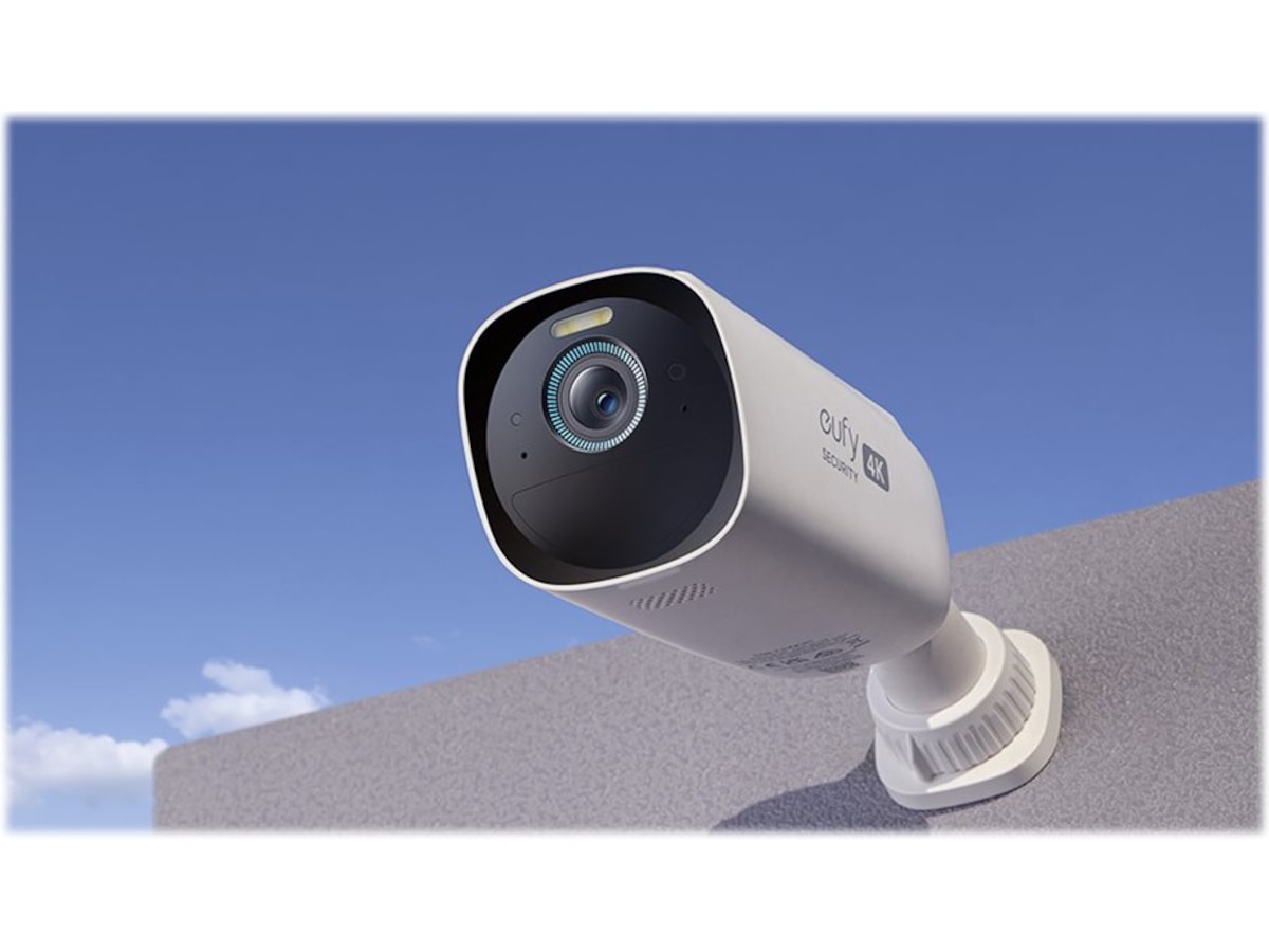 Eufy S330 eufyCam 3 Kit 4K overvåkningskamera 2 pk inkl HomeBase 3 Overvåkningskameraer