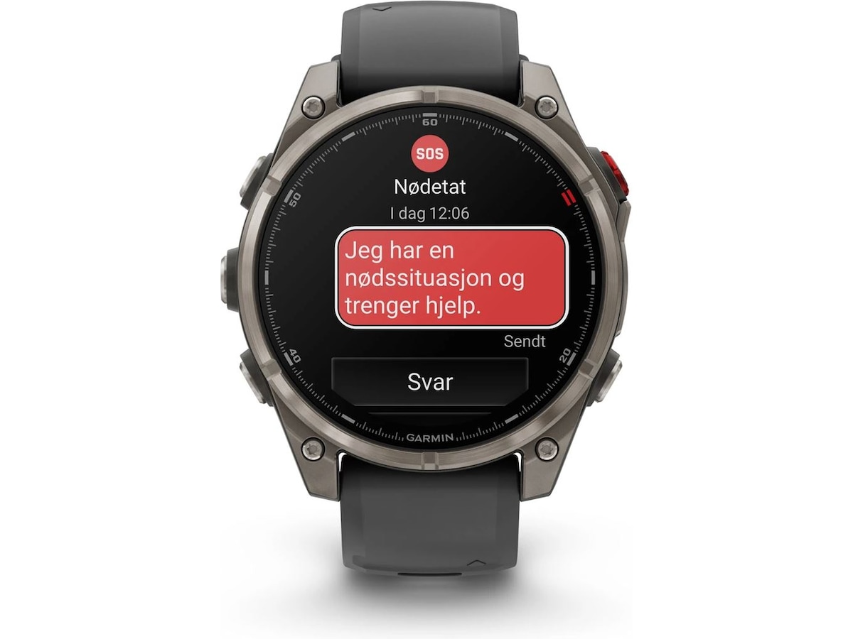 Garmin fenix 8 Pro AMOLED 47mm GPS (graphite) Smartklokker