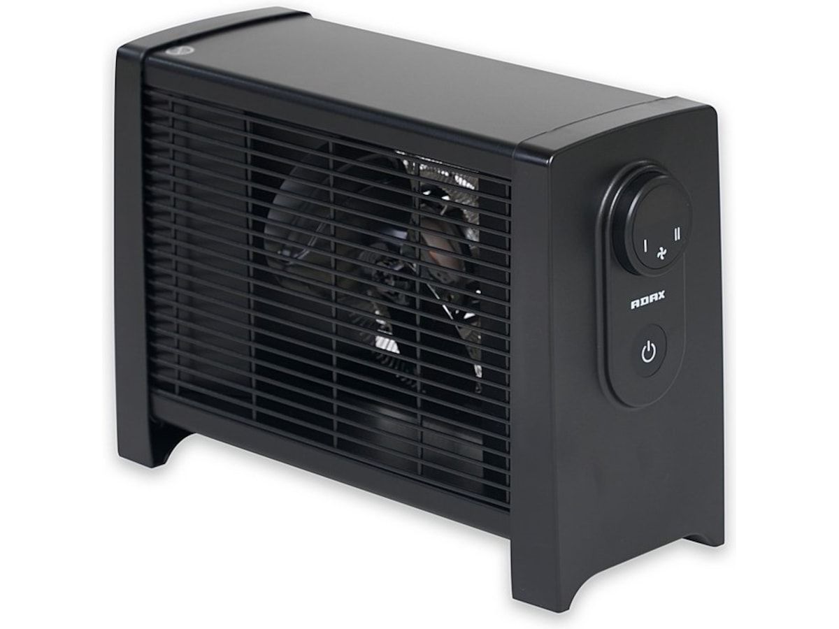 Adax Ena VV1120DTFB Vifteovn 2000W (sort) Vifter & vifteovn