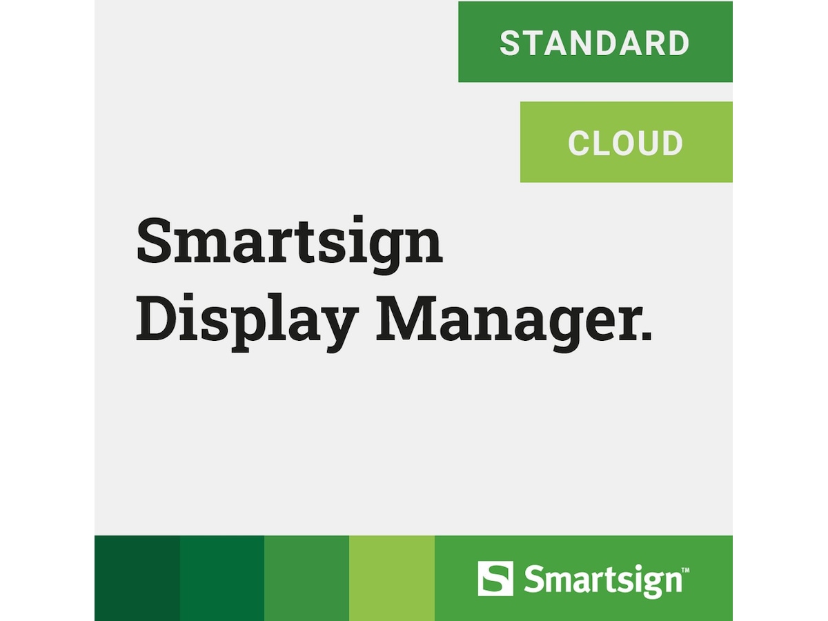 Smartsign Cloud Standard Public Display tilbehør