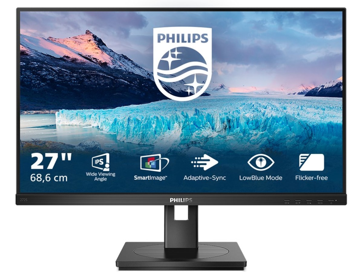 Philips 27" skjerm 272S1M/00 Skjermer