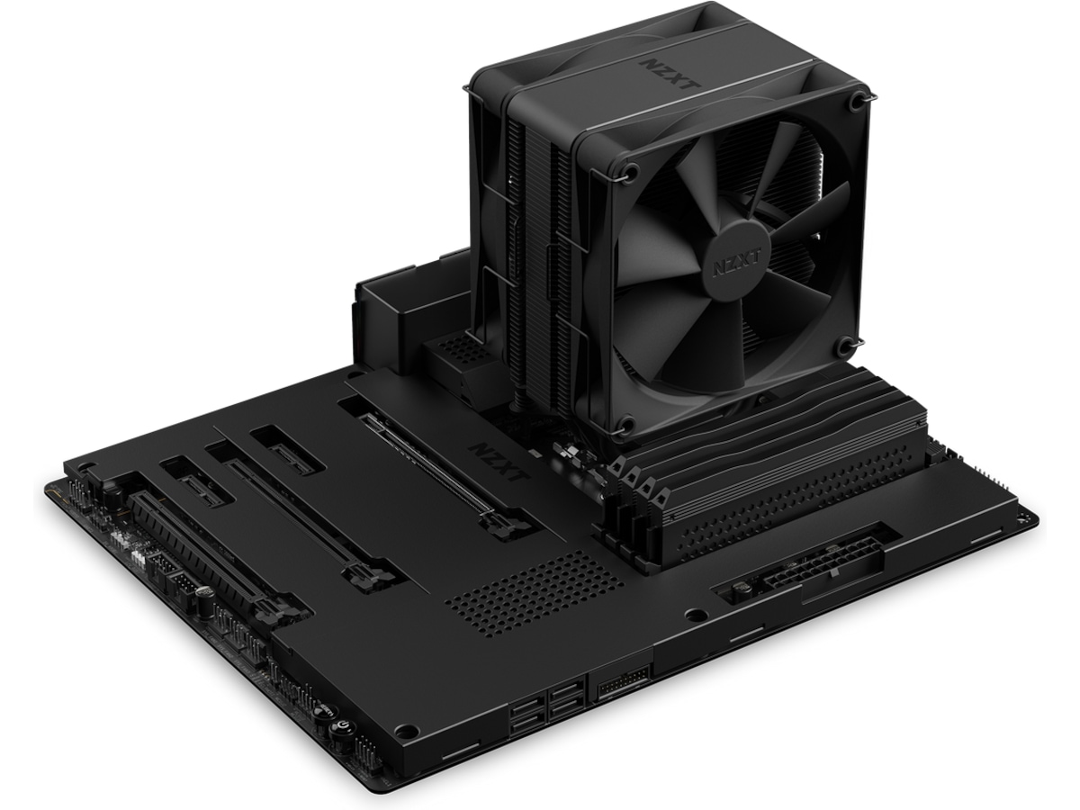 NZXT T120 CPU Vifte 120mm (sort) CPU - Luftkjøling