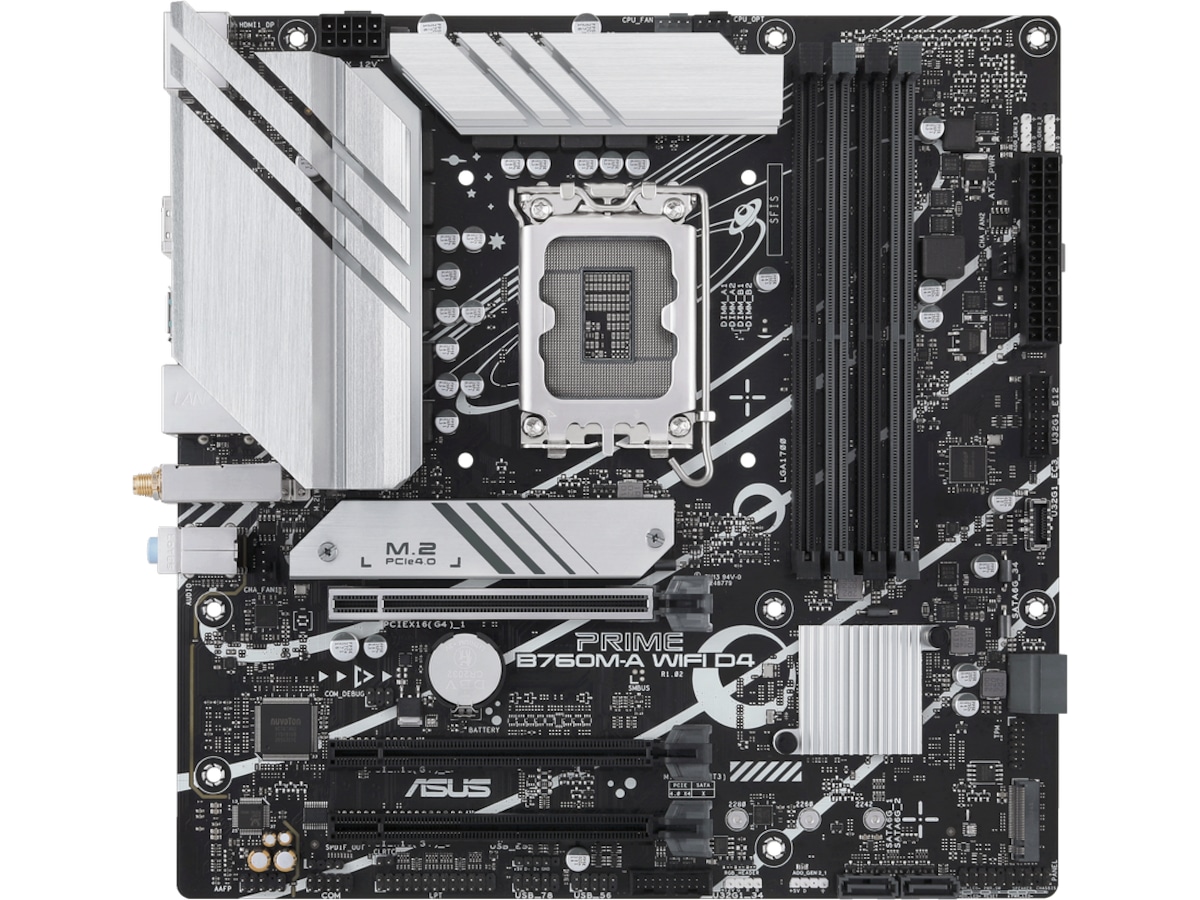 ASUS PRIME B760M-A WIFI D4 Hovedkort Intel Socket
