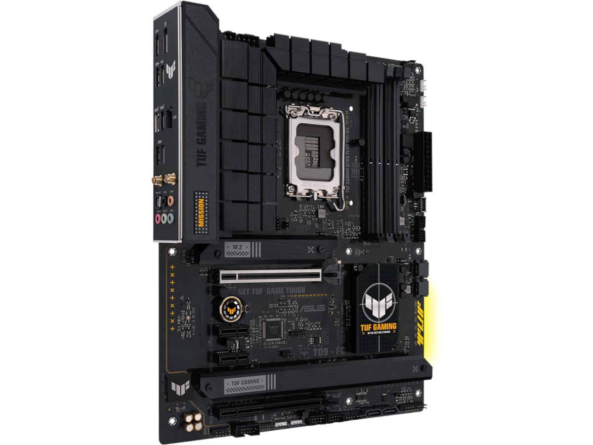 ASUS TUF GAMING B760-PLUS WIFI D4 Hovedkort Intel Socket