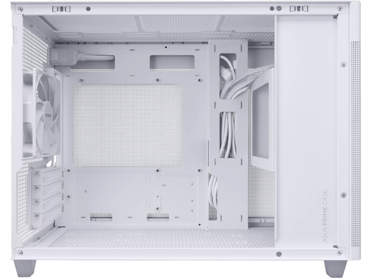 ASUS Prime AP201 Tempered Glass Mini Tower (hvit) Mini/Micro/Nano tower