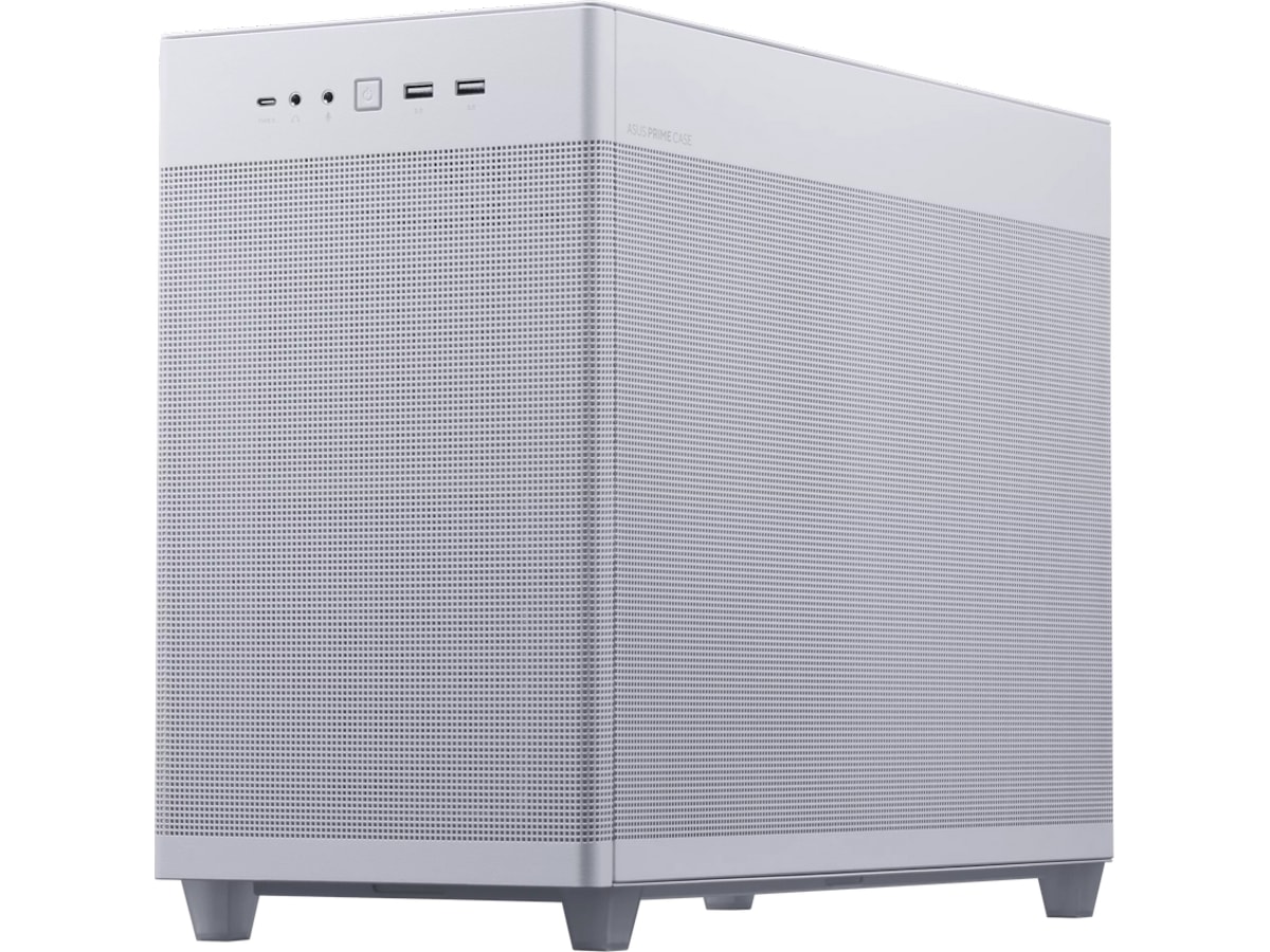 ASUS Prime AP201 Tempered Glass Mini Tower (hvit) Mini/Micro/Nano tower