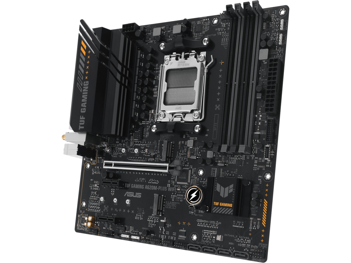 ASUS TUF GAMING A620M-PLUS WIFI Hovedkort AMD Socket