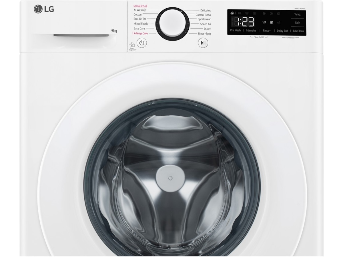 LG F4Y5VYP3W Vaskemaskin (hvit) Vaskemaskin