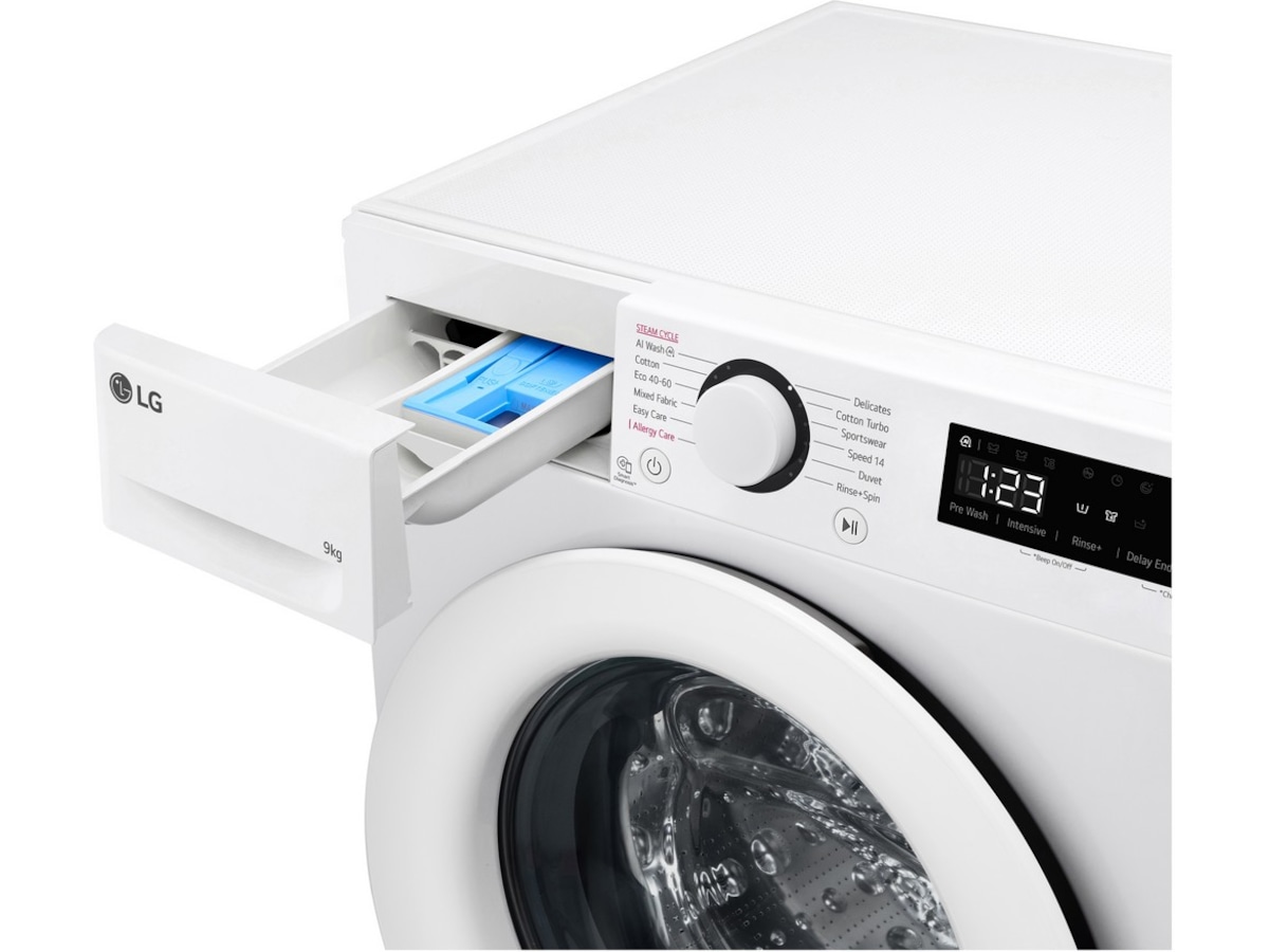 LG F4Y5VYP3W Vaskemaskin (hvit) Vaskemaskin