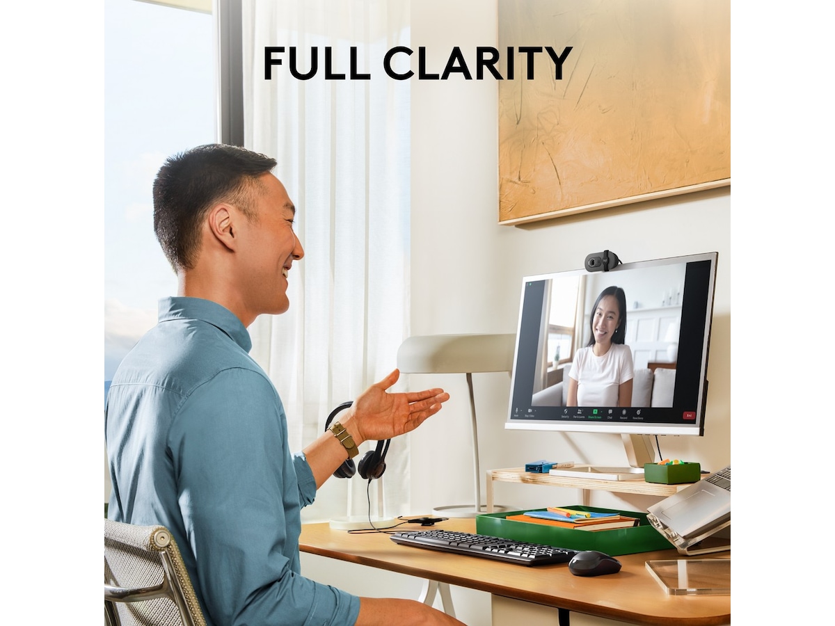 Logitech Brio 100 Full HD webkamera (graphite) Webkamera