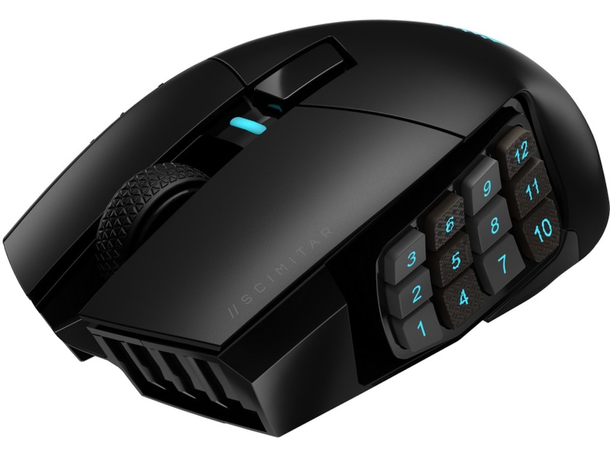 Corsair Scimitar Elite RGB trådløs gamingmus (sort) Gamingmus