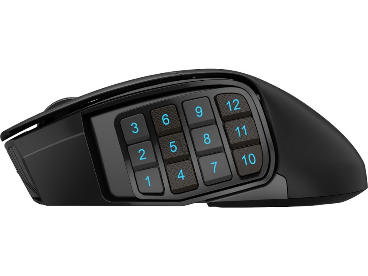 Corsair Scimitar Elite RGB trådløs gamingmus (sort) Gamingmus