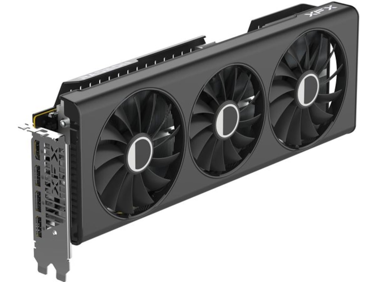 XFX Speedster QICK 319 Radeon RX 7700 XT Black Skjermkort