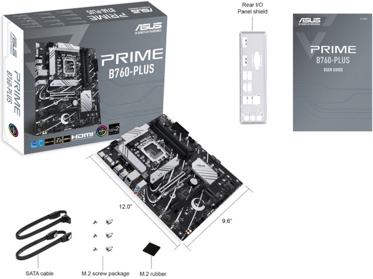 Asus Prime B760-PLUS Hovedkort Intel Socket