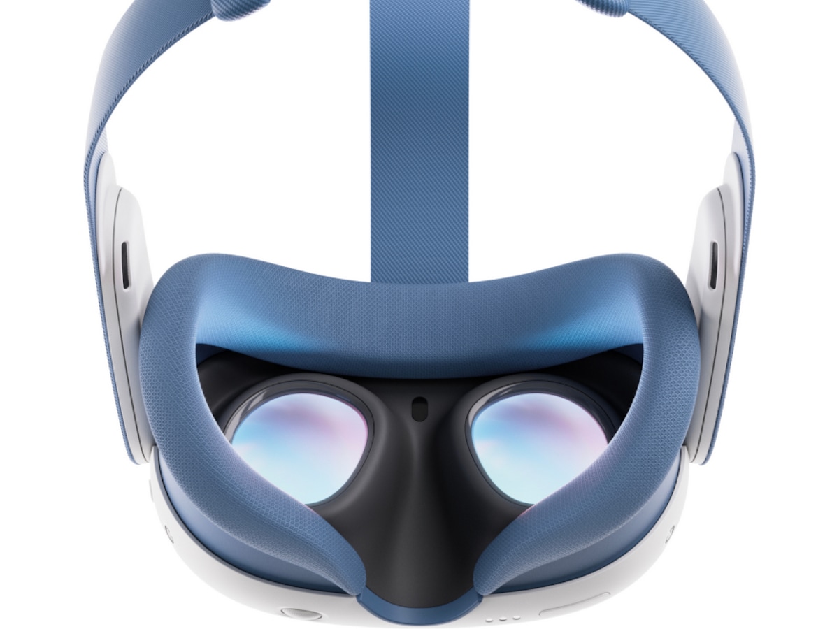 Meta Ansiktsflate og hodebånd (blå) VR-tilbehør