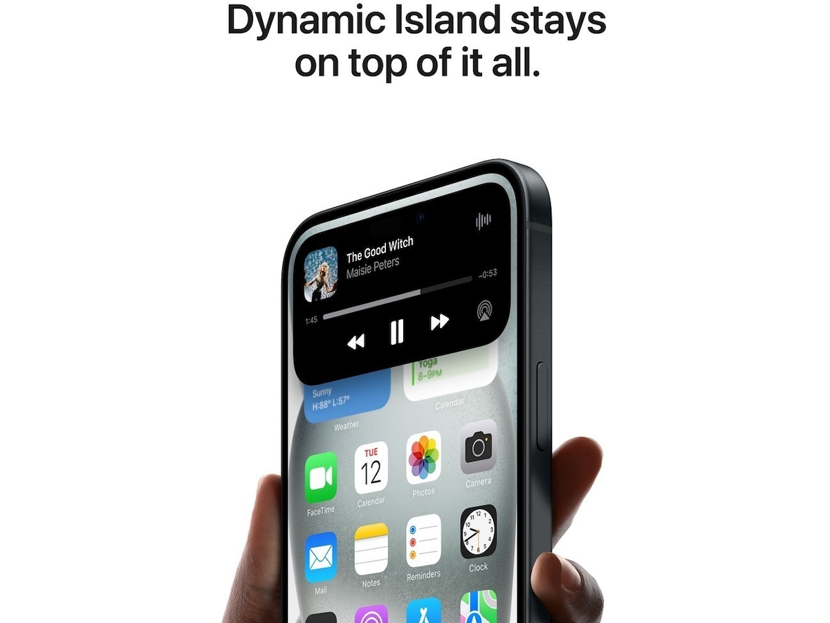 iPhone 15 128GB (blå) Mobiltelefoner