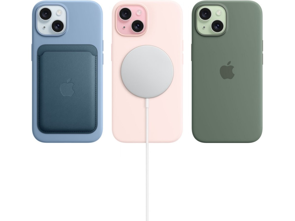 iPhone 15 128GB (blå) Mobiltelefoner