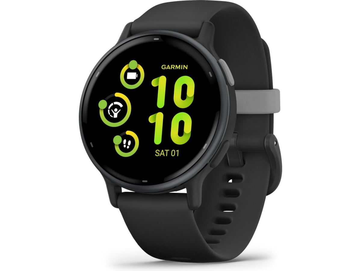 Garmin vivoactive 5 AMOLED Smartklokke (black/slate) Smartklokker
