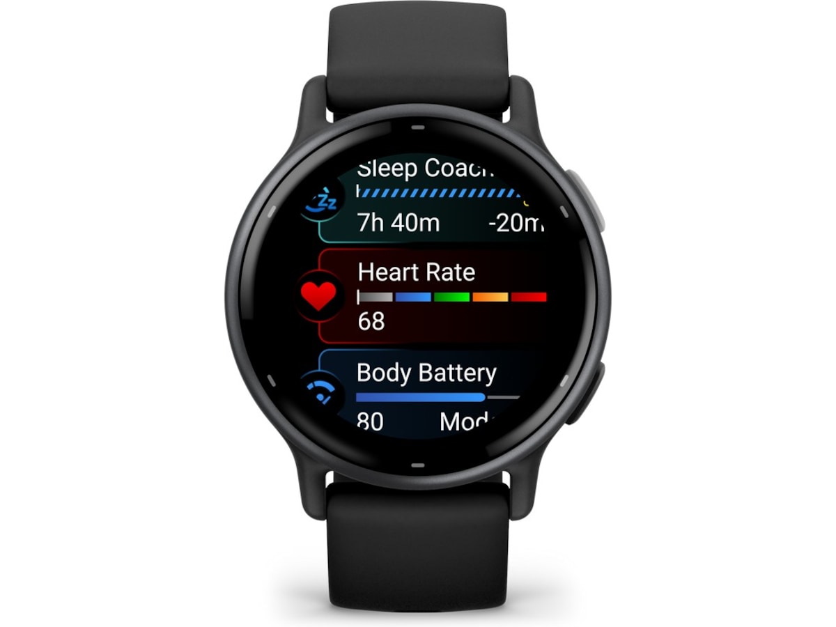 Garmin vivoactive 5 AMOLED Smartklokke (black/slate) Smartklokker