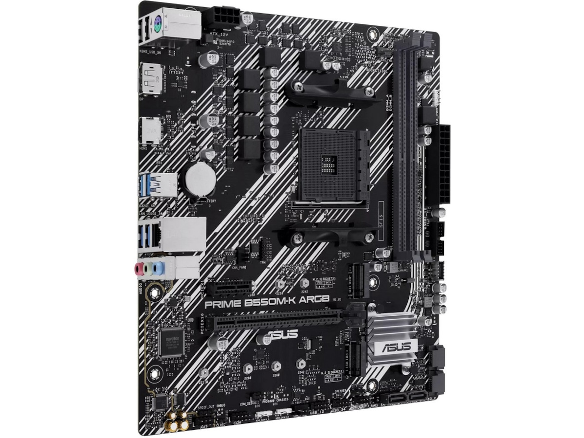 ASUS PRIME B550M-K ARGB Hovedkort AMD Socket