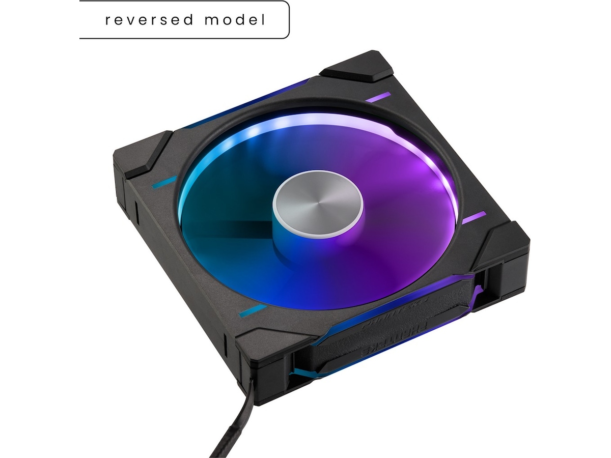 Phanteks D30 140mm PWM DRGB Reverse Vifte (sort) Vifter