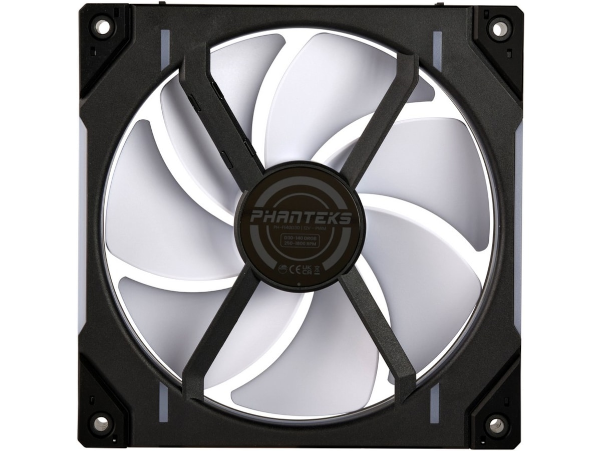 Phanteks D30 140mm PWM DRGB Regular Vifte 3-Pack (sort) Vifter