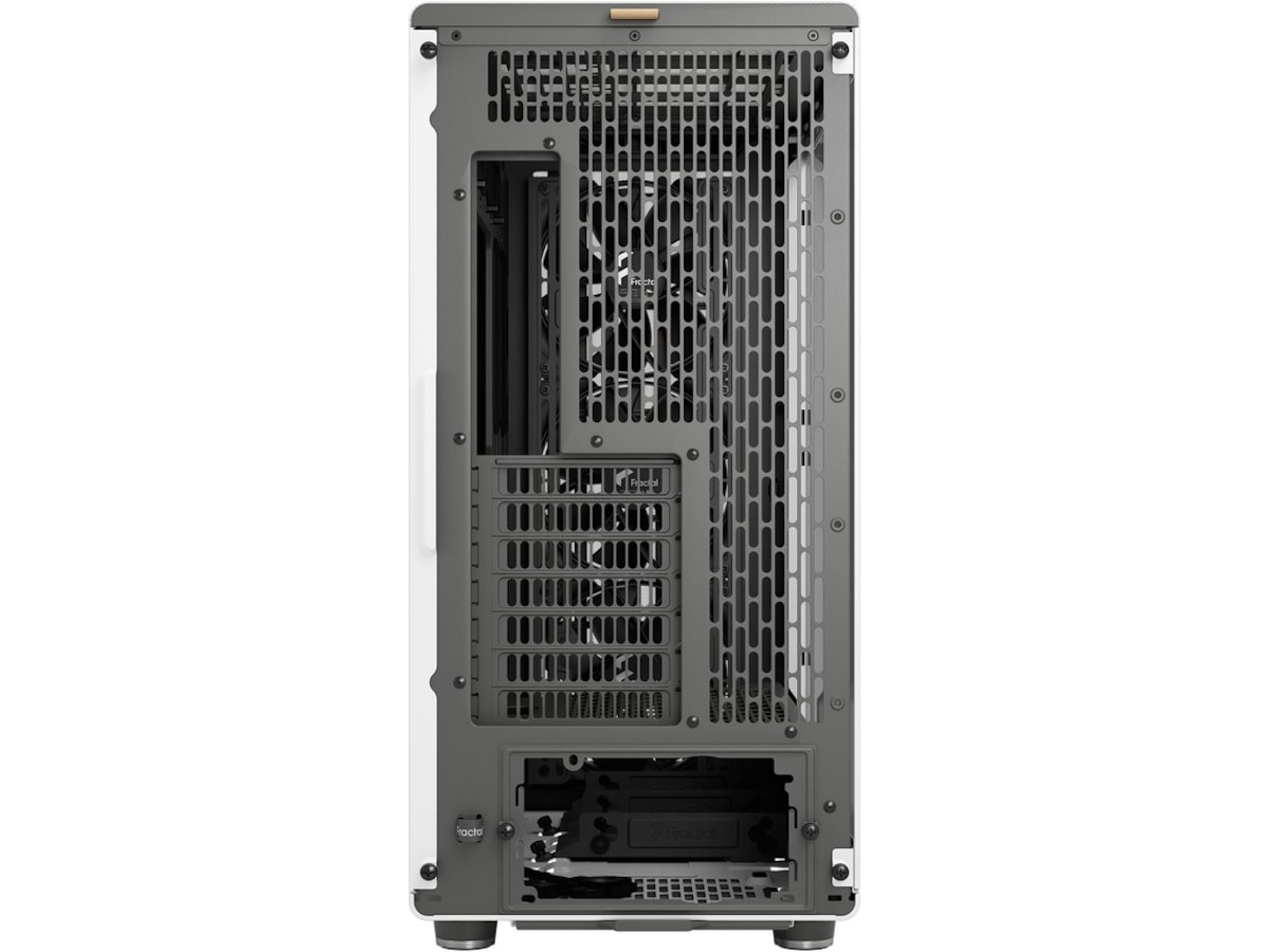 Fractal Design North XL TG Clear Mid Tower (hvit) Midi tower