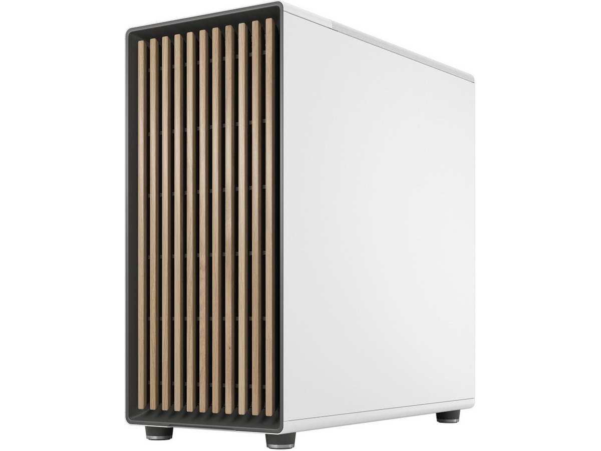 Fractal Design North XL TG Clear Mid Tower (hvit) Midi tower