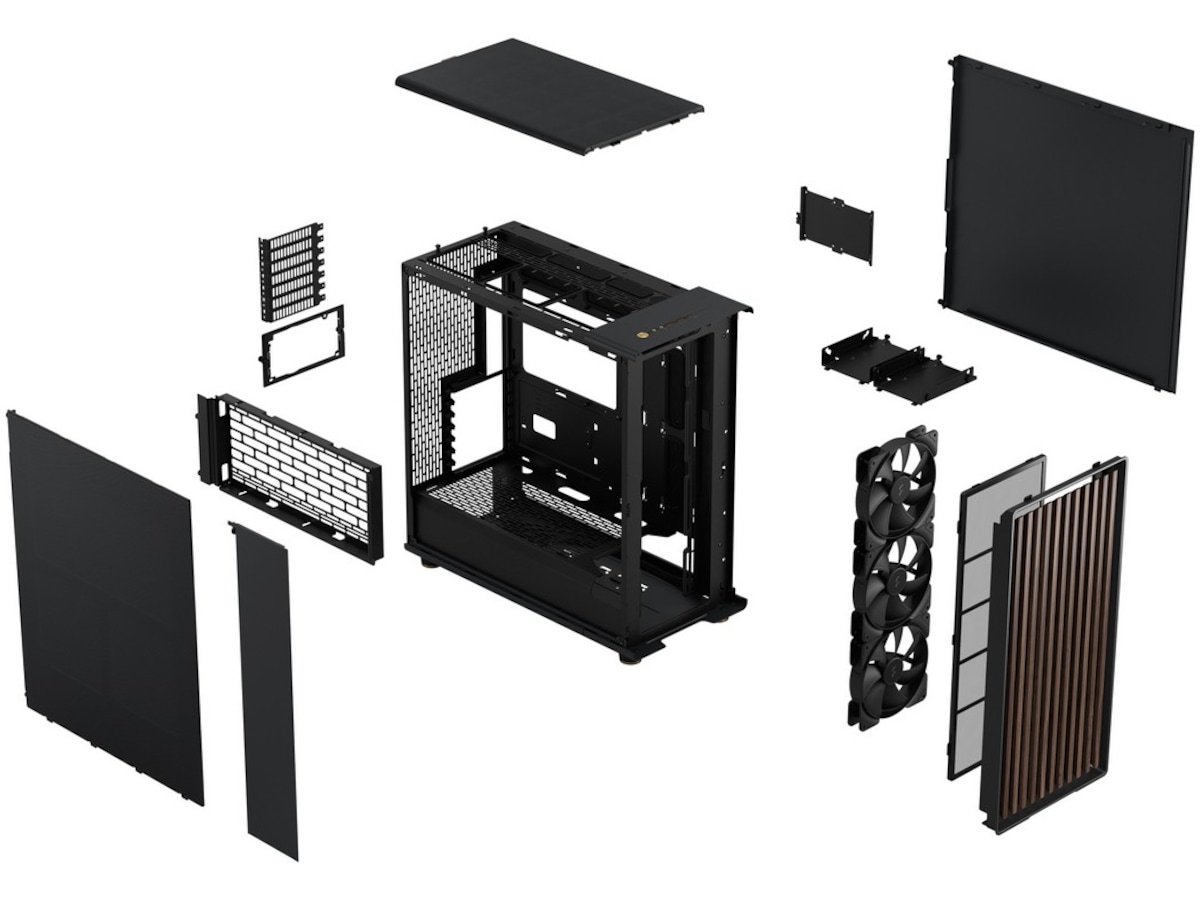 Fractal Design North XL Mid Tower (sort) Midi tower