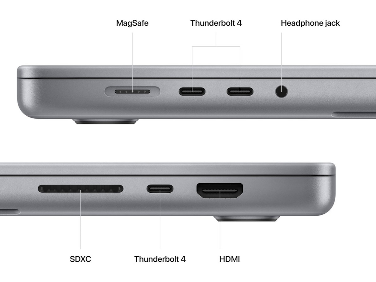 Macbook Pro 16 (2023) 1TB (stellargrå) -B-Grade Demo bærbar PC