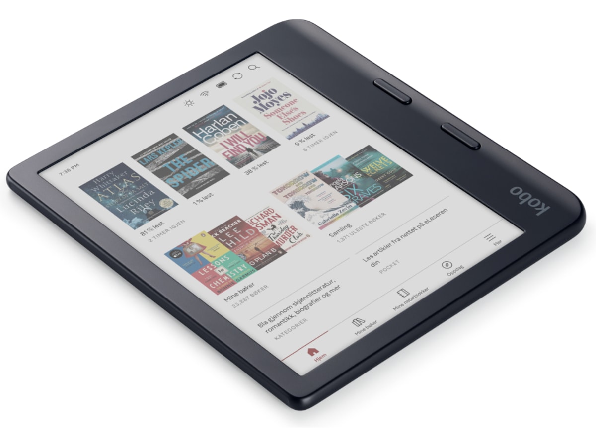 Kobo Libra Colour 7" 32GB (sort) Lesebrett