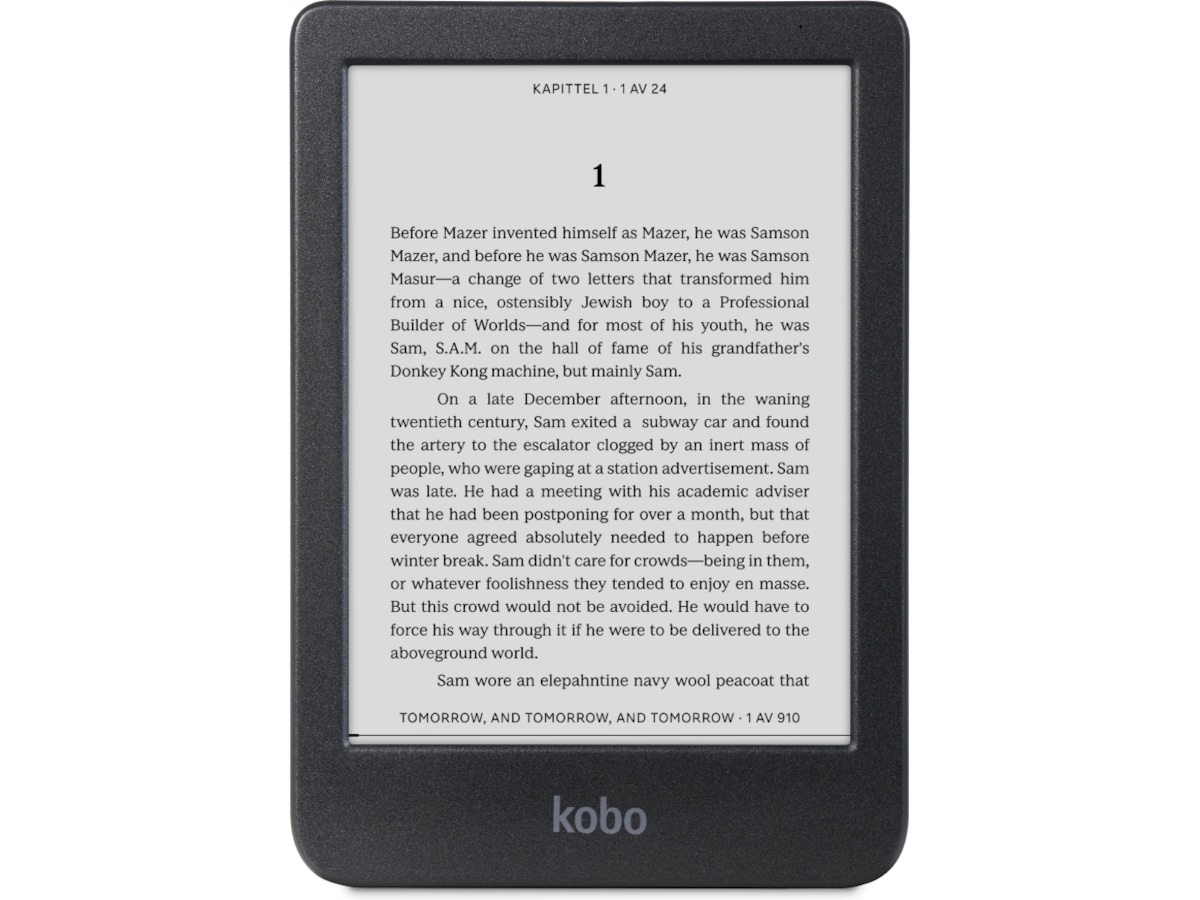 Kobo Clara BW 6" 16GB (sort) Lesebrett