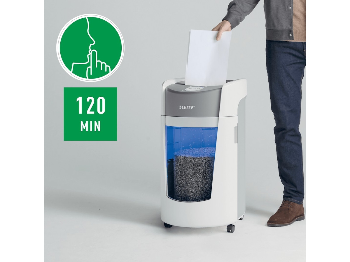 Leitz Makuleringsmaskin Leitz IQ OptiMax Office 550 Mikrokutt P5 Makuleringsmaskiner