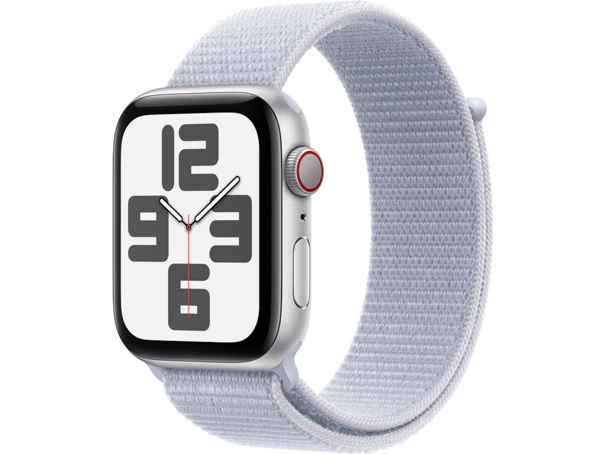 Apple Watch SE 44mm GPS + LTE Aluminium (sølv) Smartklokker