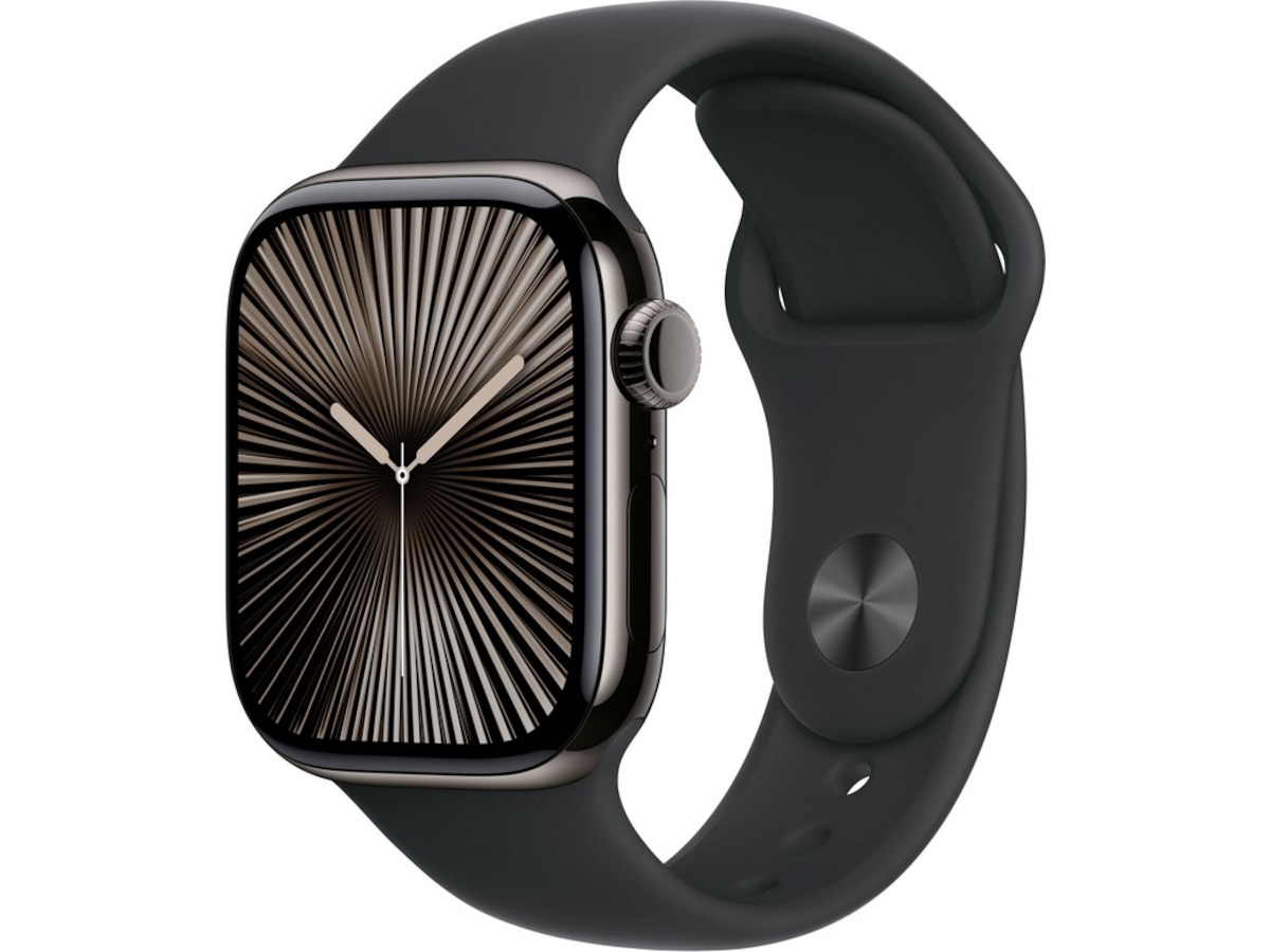 Apple Watch Series 10 GPS + LTE 42mm Titan (skifer) Smartklokker