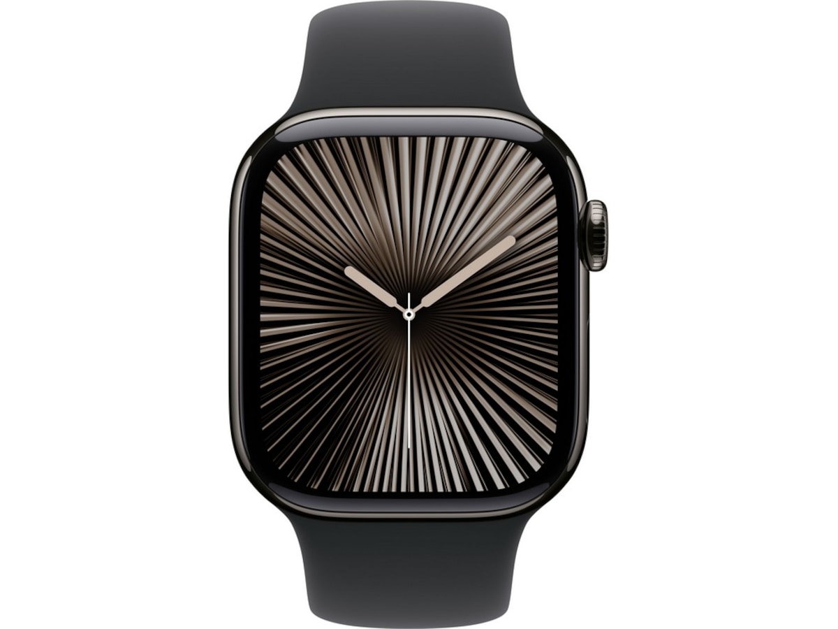 Apple Watch Series 10 GPS + LTE 42mm Titan (skifer) Smartklokker