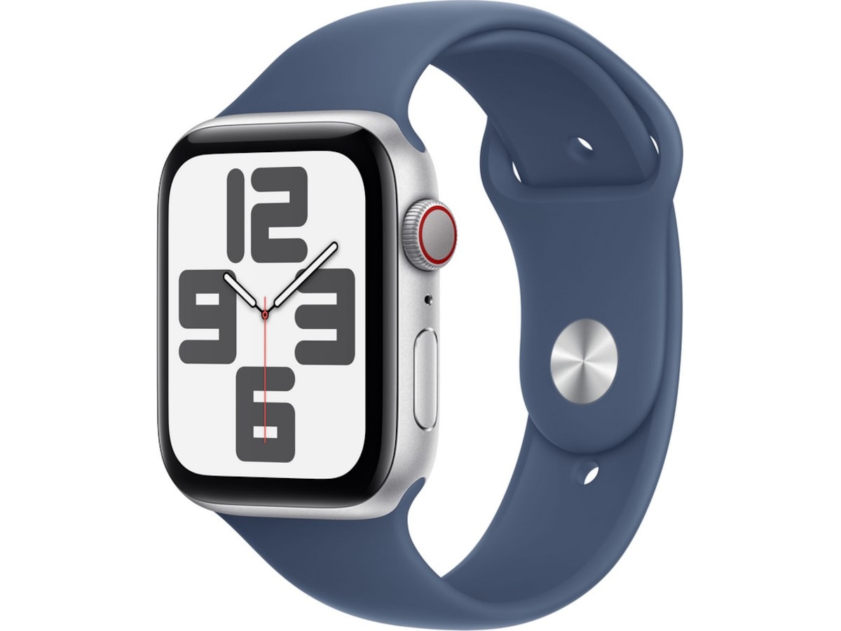 Apple Watch SE 44mm GPS + LTE Aluminium (sølv) Smartklokker
