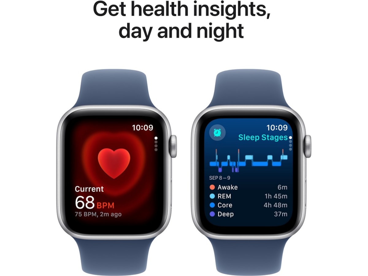 Apple Watch SE 44mm GPS + LTE Aluminium (sølv) Smartklokker