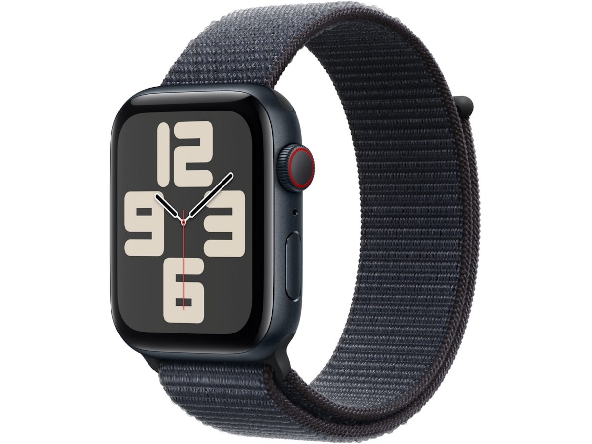 Apple Watch SE 44mm GPS + LTE Aluminium (midnatt) Smartklokker