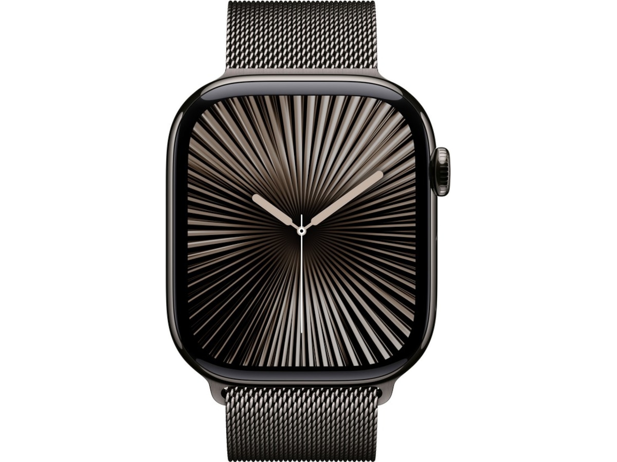 Apple Watch Series 10 46mm GPS + LTE Titan (skifer) Smartklokker