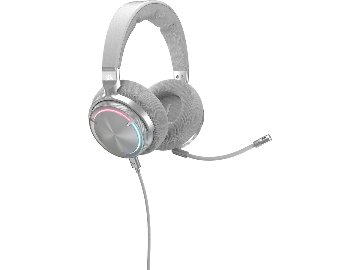 Corsair Virtuoso Max trådløst gamingheadset (silver) Gaming headset