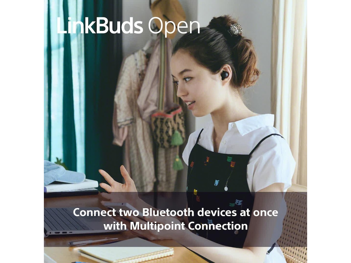 Sony Linkbuds Open True Wireless ørepropper (sort) Ørepropper