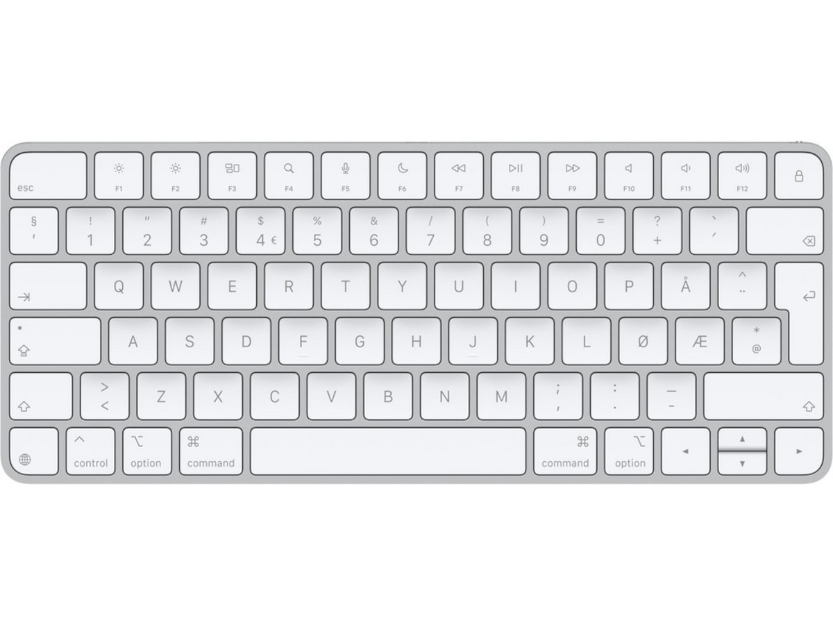 Apple Magic Keyboard (hvit) Tastatur