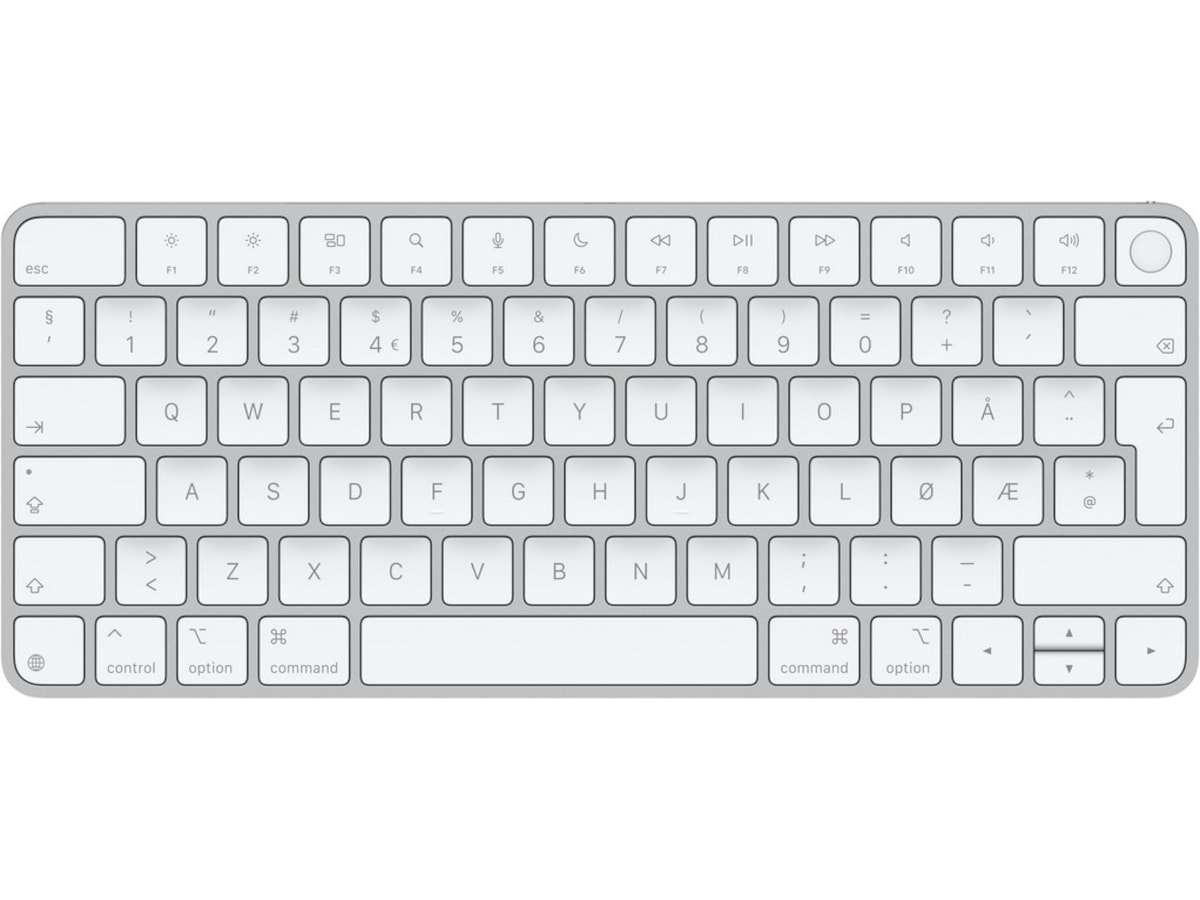 Apple Magic Keyboard Touch ID (hvit) Tastatur