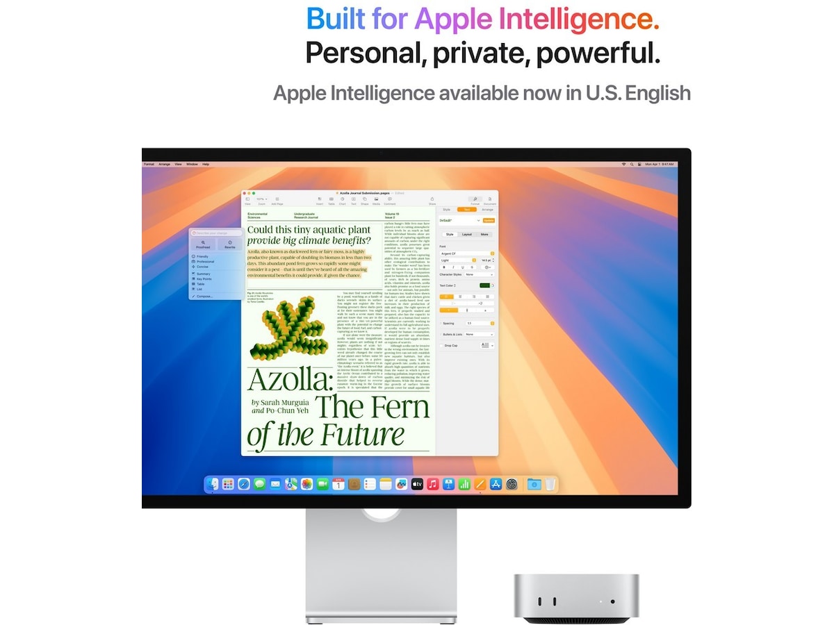 Mac Mini M4 (2024) 512GB Stasjonær PC