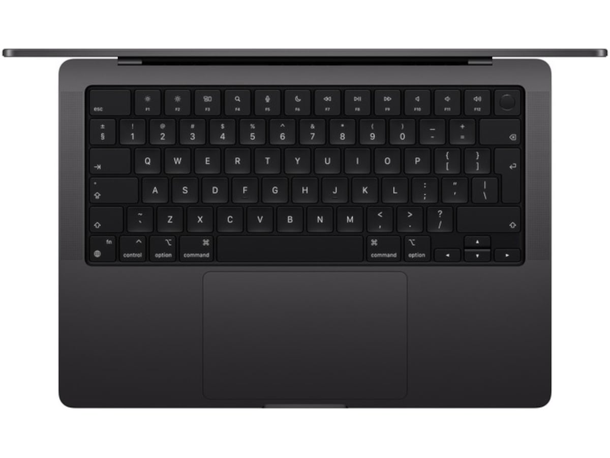 Macbook Pro 14 M4 (2024) 512GB (stellarsvart) PC - Bærbar / laptop